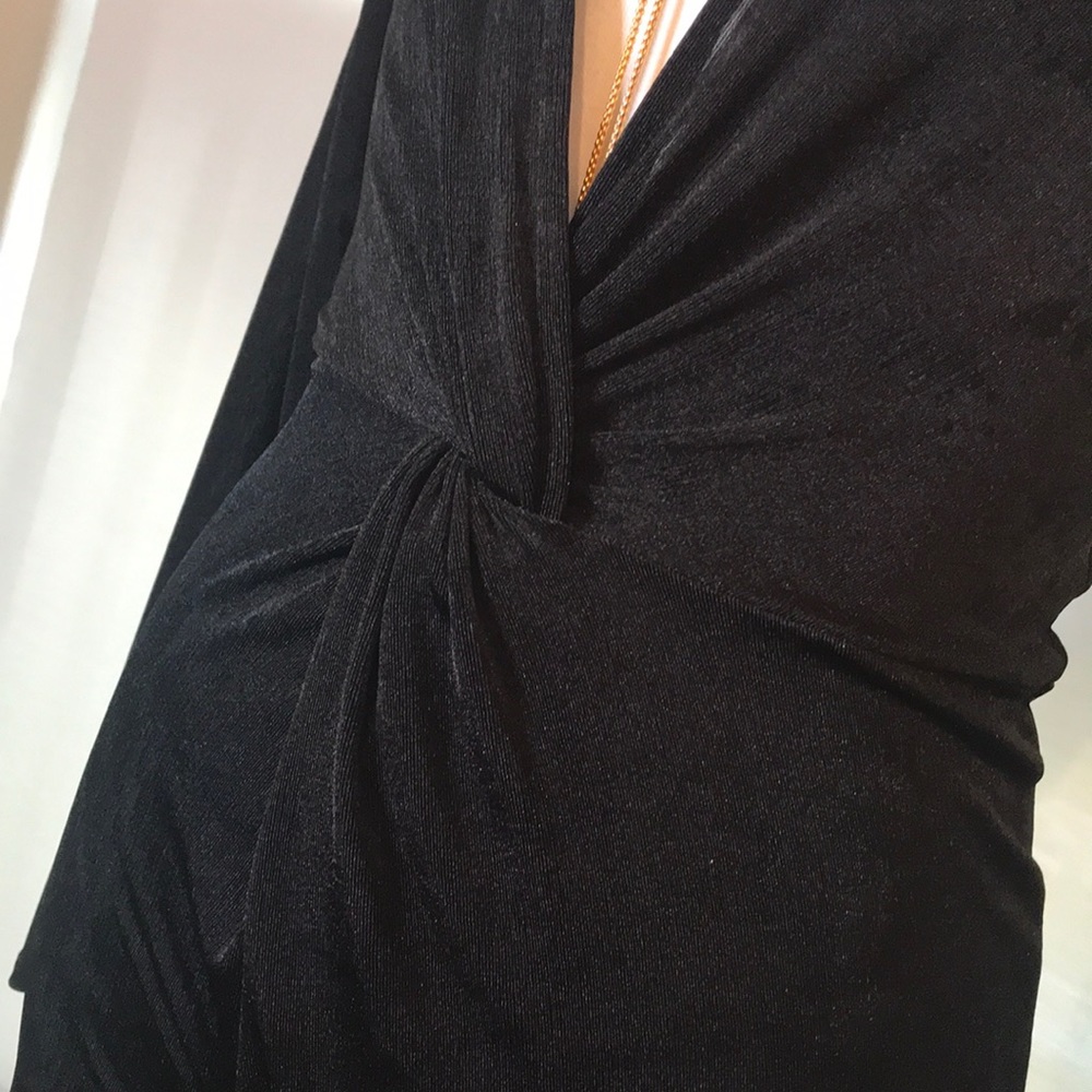 NWT ⚜️Deep V Neck Jumpsuit Red♥️ or Black♠️ - Picture 2 of 8
